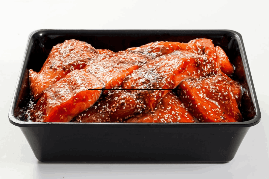 Lax í sweet chili teriyaki