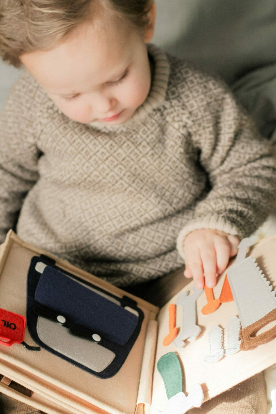That’s mine Felt playing book verkfæri
