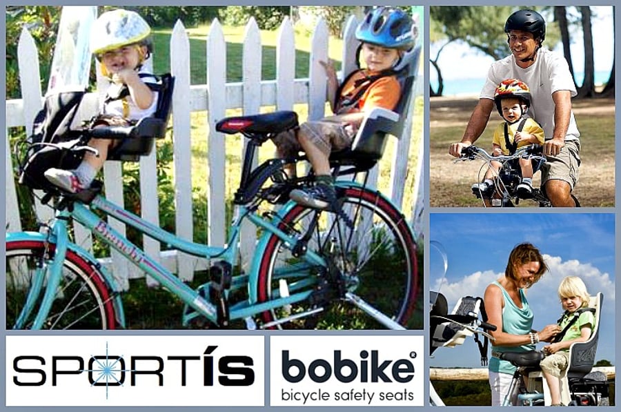 Bobike barnastóll á reiðhjól