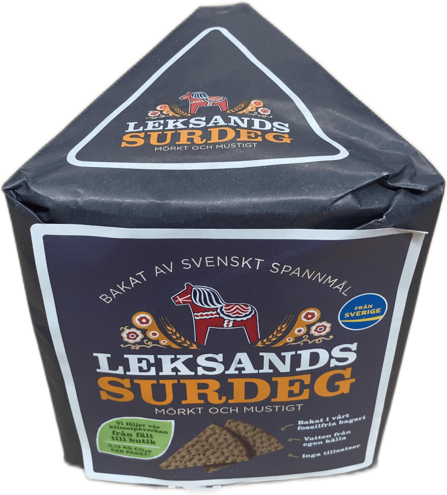 Leksands súrdeig, dökkt og mustarlegt 200 g