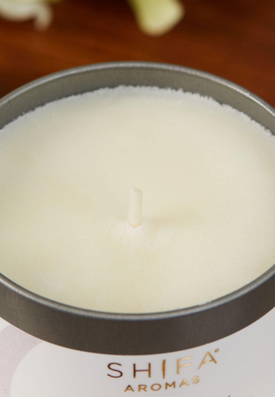 SHIFA Aromas Pilgrim Lúxus nudd ilmkerti