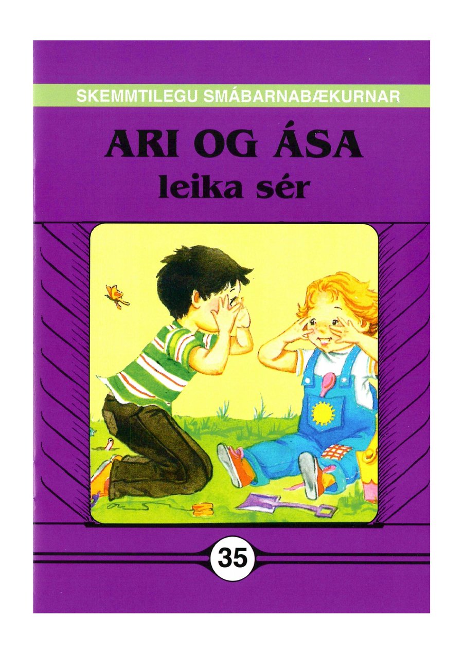 Ari og Ása leika sér #35