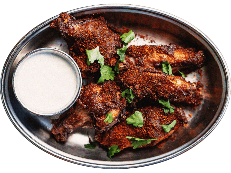 Tandoori Wing Fry