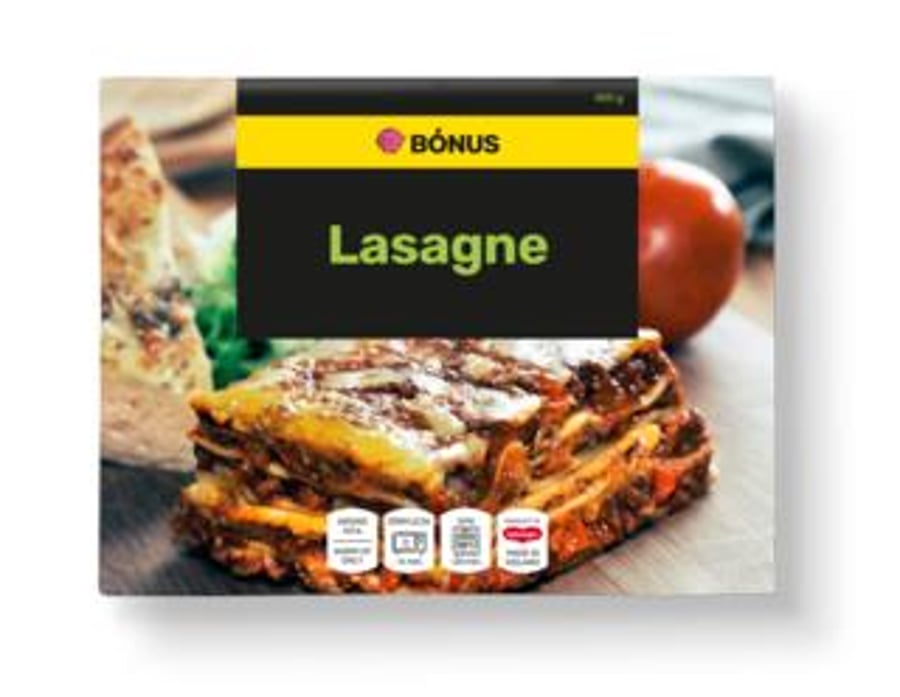 Bónus réttur lasagne 450 g