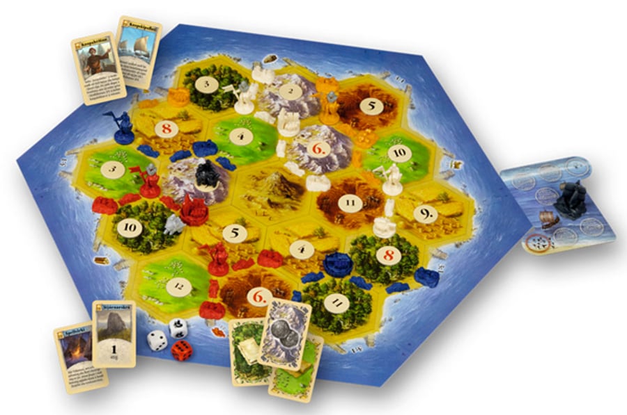 Landnemarnir á Catan - Borgir og Riddarar