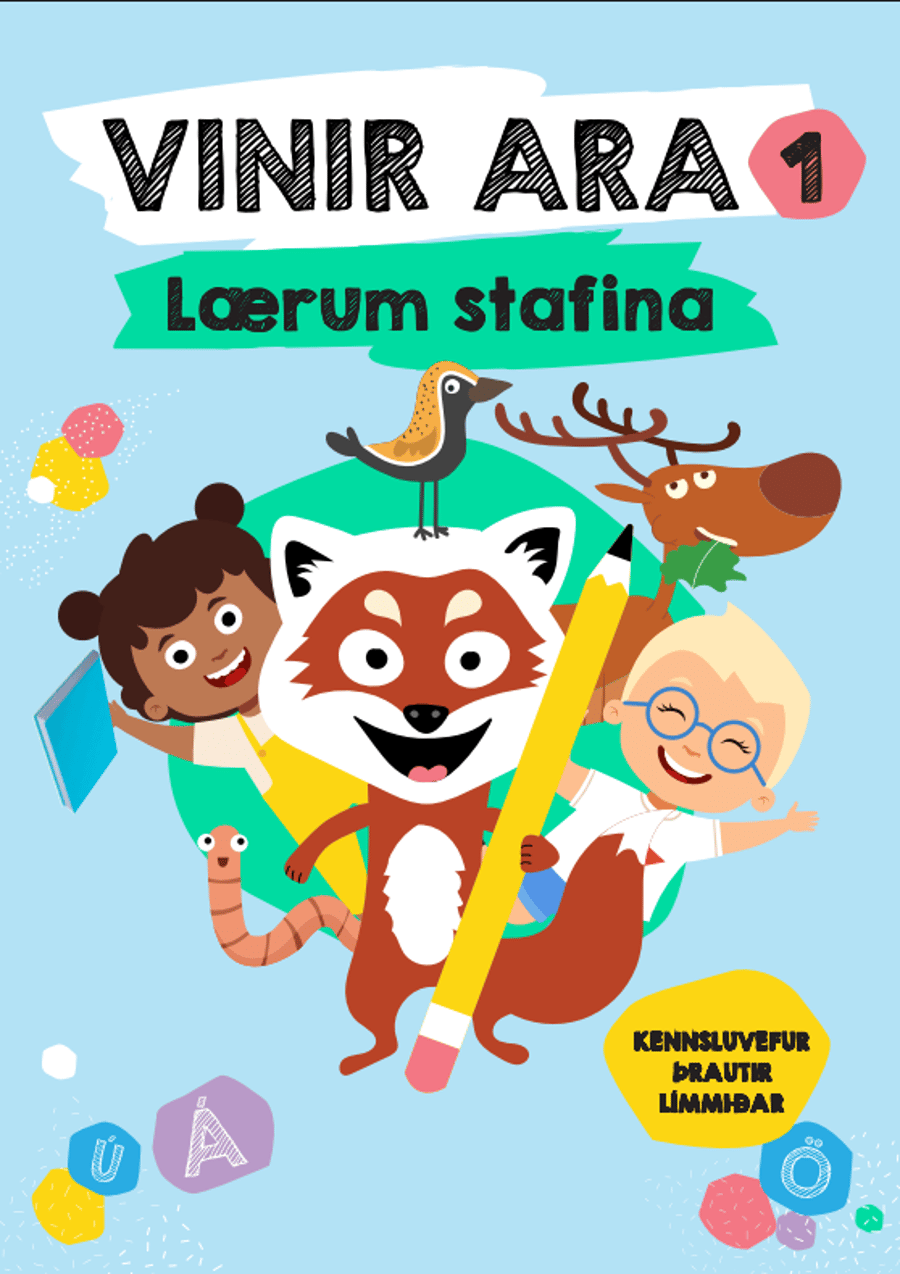 Vinir Ara 1: Lærum stafina