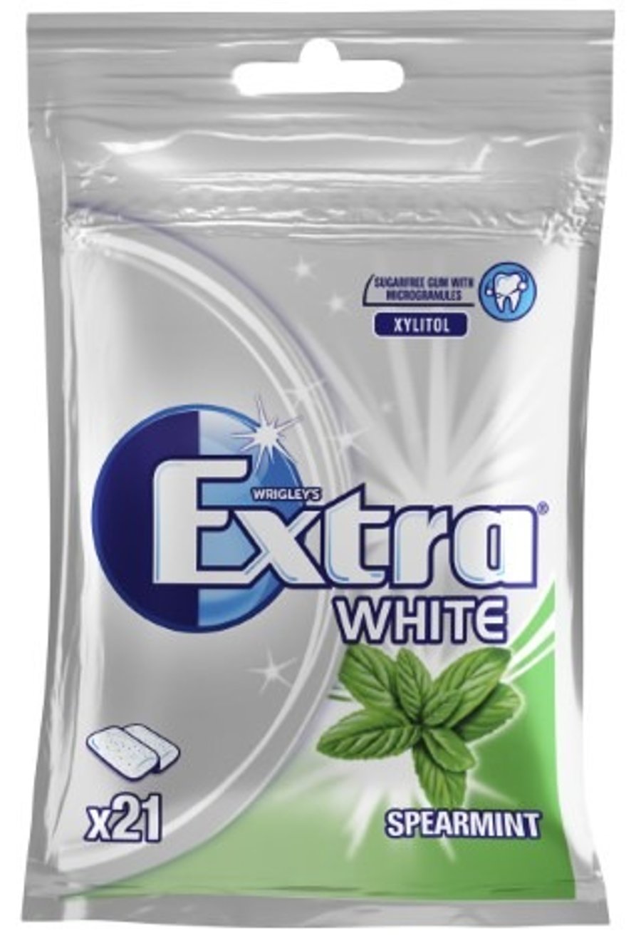Extra Professional White Spearmint tyggjó 21 stk.