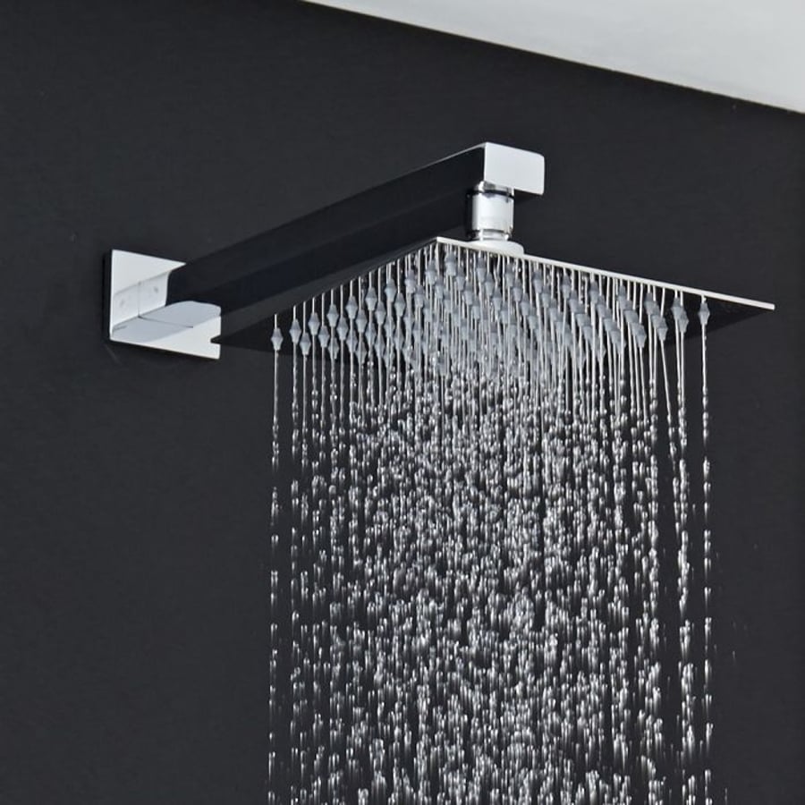 Lúxus Sturtuhaus Ferkantaður - Rain Fall Showerhead