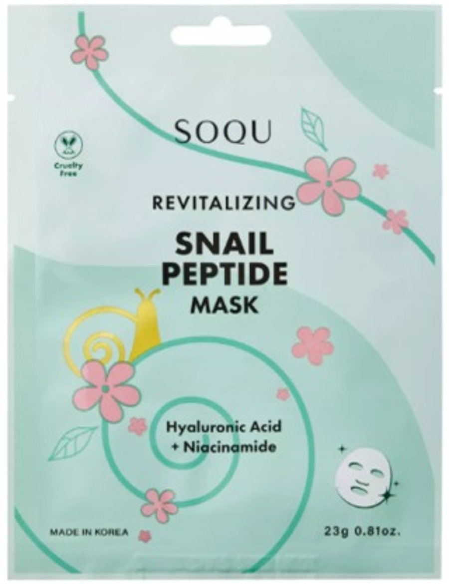 Soqu snail peptide sheet maski 1 stk.
