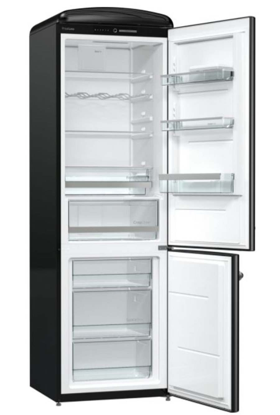 Gorenje Retro kælir / frystir svartur 194 cm