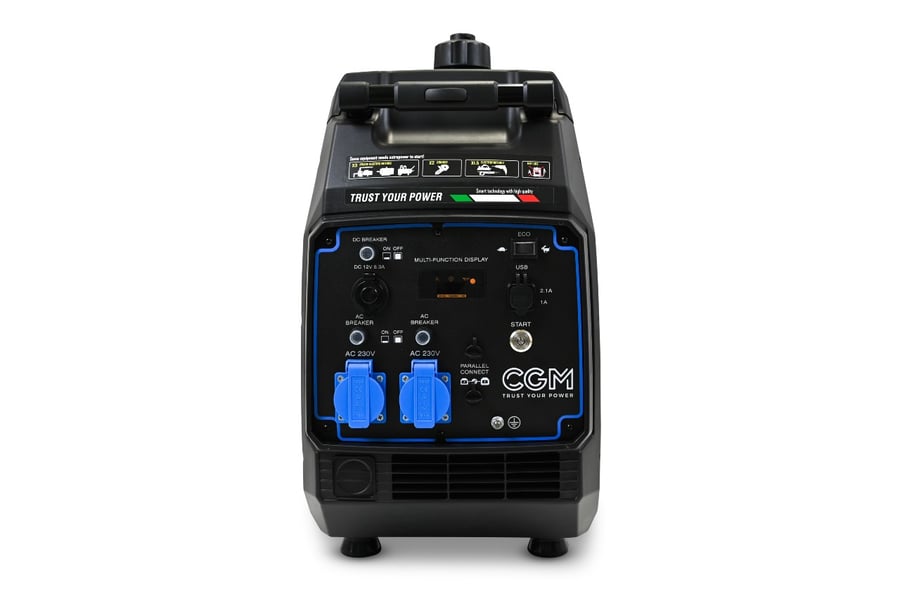 Rafstöð 4kva 230V með rafstarti