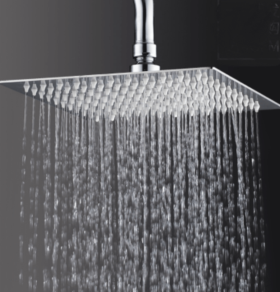 Lúxus Sturtuhaus Ferkantaður - Rain Fall Showerhead