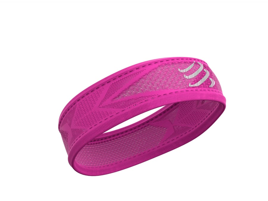 CompresSport Thin Headband Fluo Pink
