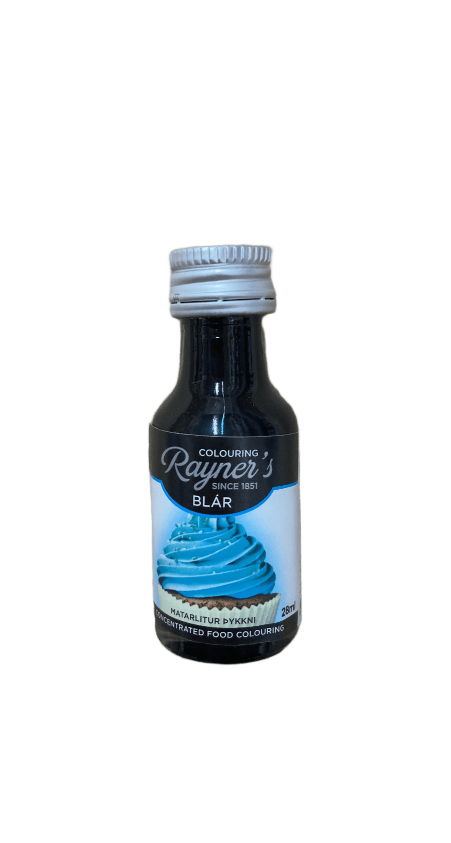Rayner's Blár Matarlitur Þykkni 28 ml