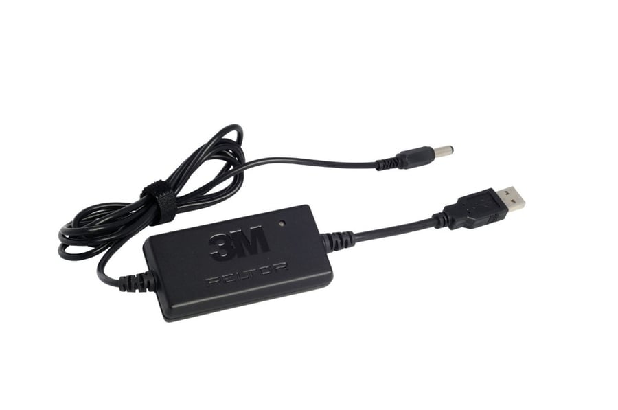 Hleðslutæki með USB fyrir Peltor WS6 og LiteCom Basic