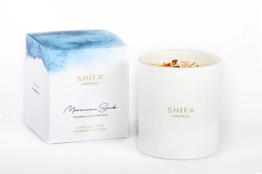 Shifa Aromas Moroccan Souk - Ilmkerti í glasi 220 gr