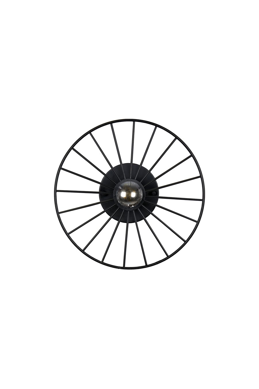 WHEEL MINI BLACK Loftljós/veggljós
