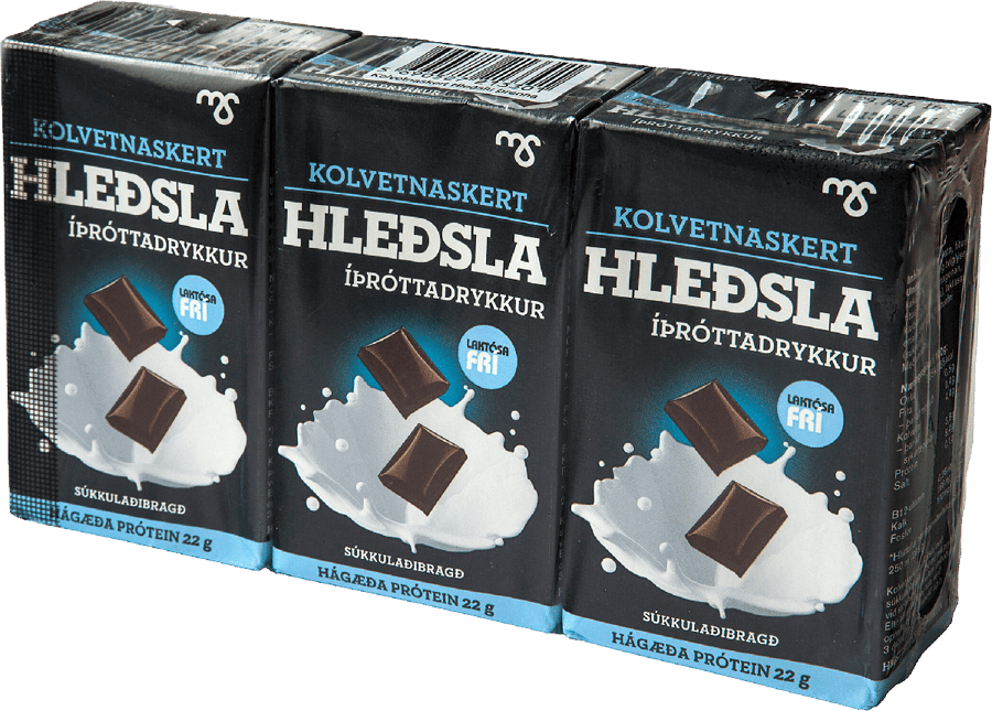 Hleðsla kolvetnaskert 3 x 250 ml - 750 ml