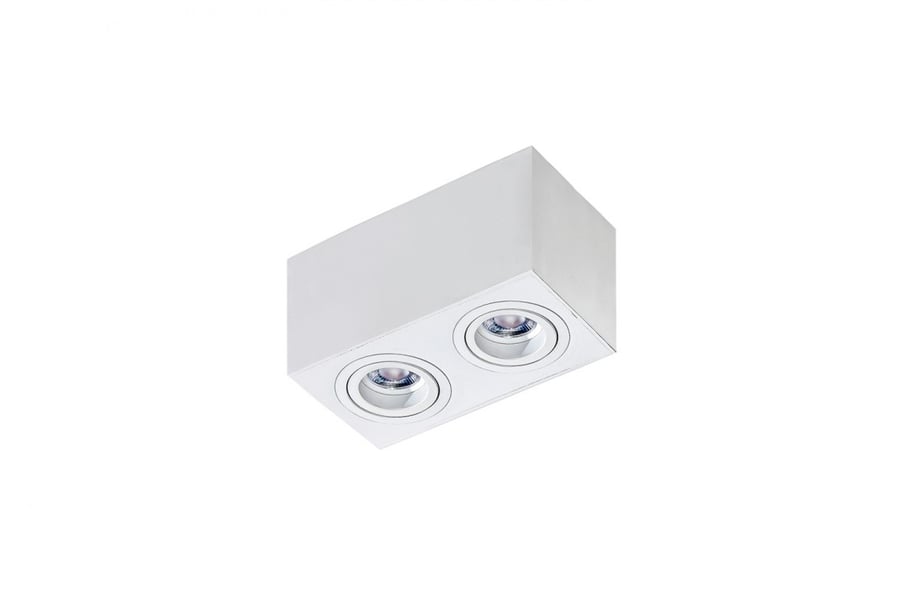 Azzardo Brant 2 White Square