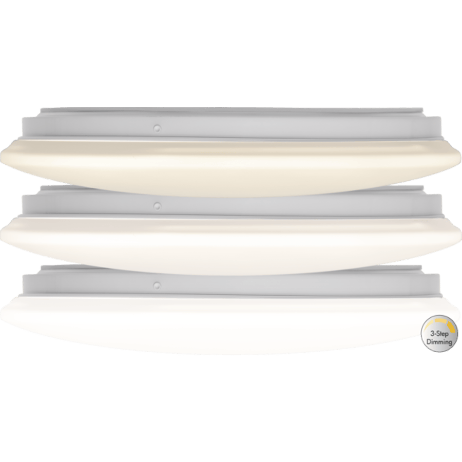 LED Taklampa ø33cm 3 step dim