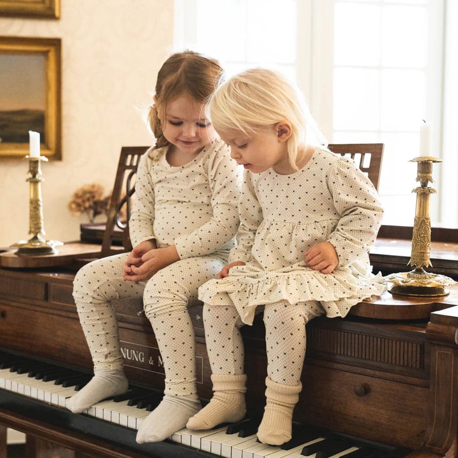 Emilia Dress Lots of Love sky – kjóll