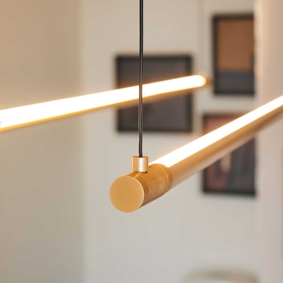 Straw 200 pendant gyllt