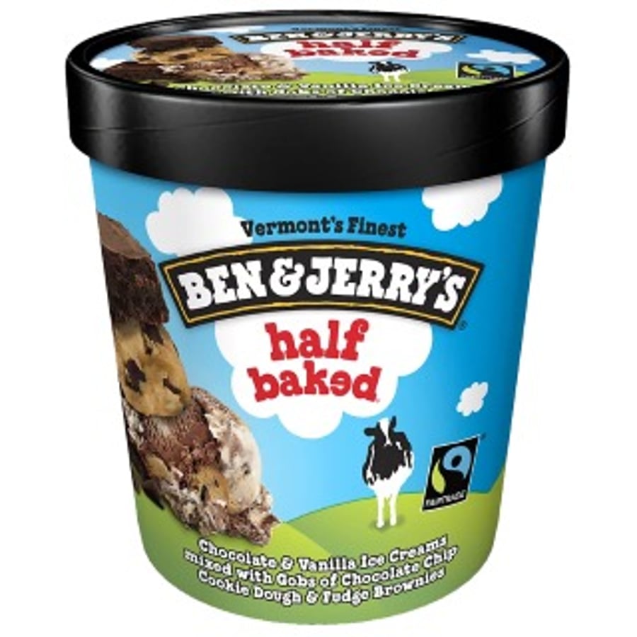 Ben & Jerry's Half Baked ís 465 ml