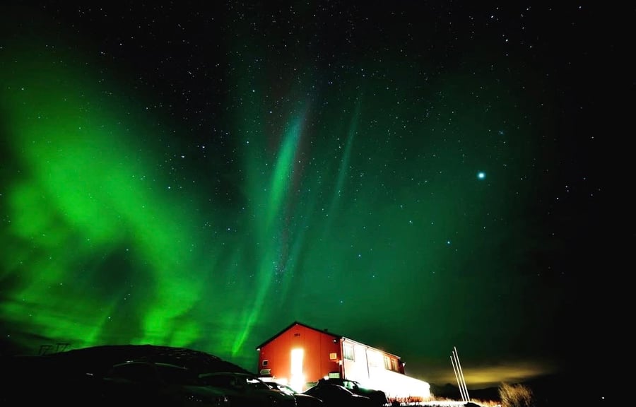 Gisting fyrir tvo með morgunverð á hótel Glym í Hvalfirði