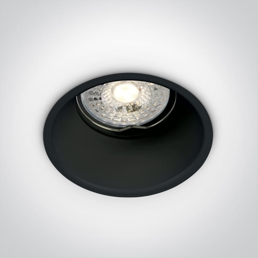 10105TG/B Innfeld. 50w Gu10  svart