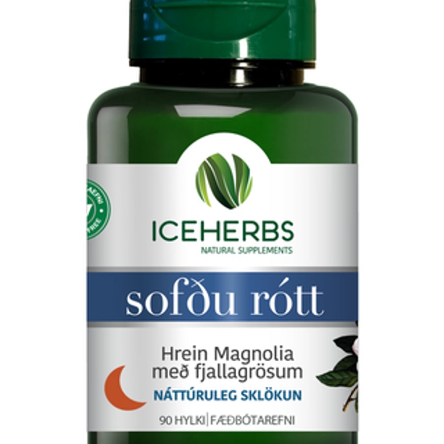 Iceherbs sofðu rótt 90 stk.