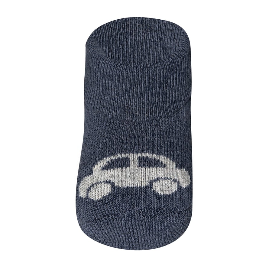 Ewers ungbarnasokkar blátt/grátt 3 pk