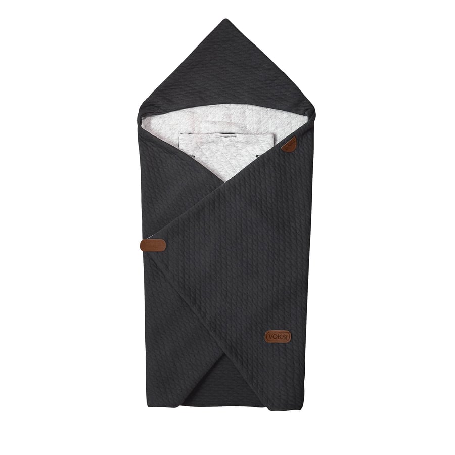 Voksi Baby Wrap bílstólapoki Dark Grey