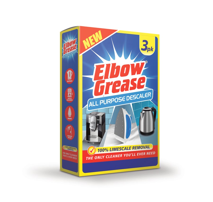 Elbow Grease Kísileyðir fyrir ýmiss heimilistæki 3 stk