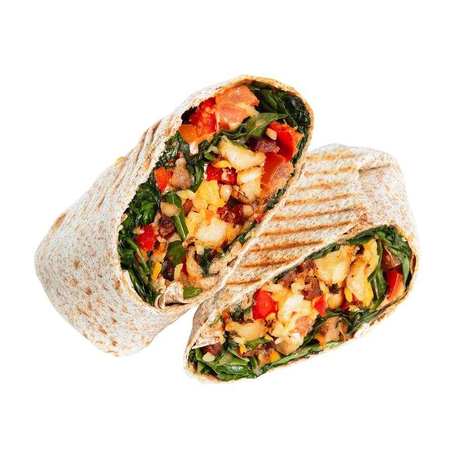B.L.T. Wrap (Heit vefja)