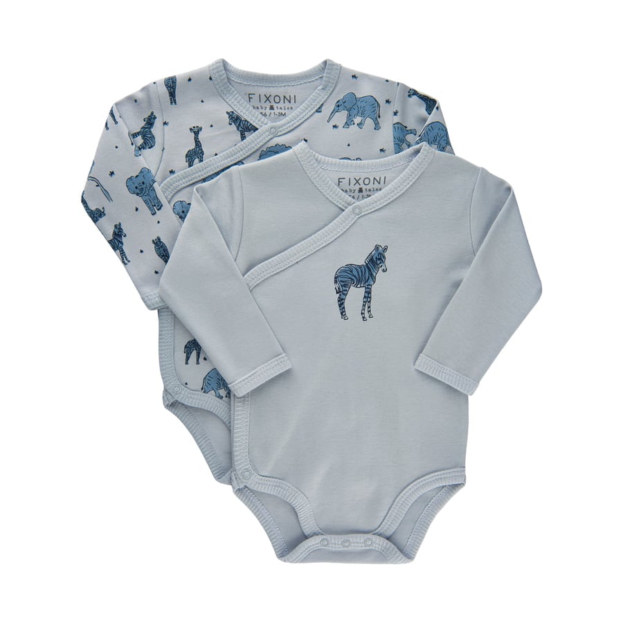 Fixoni langerma samf baby blue 2pk SS21