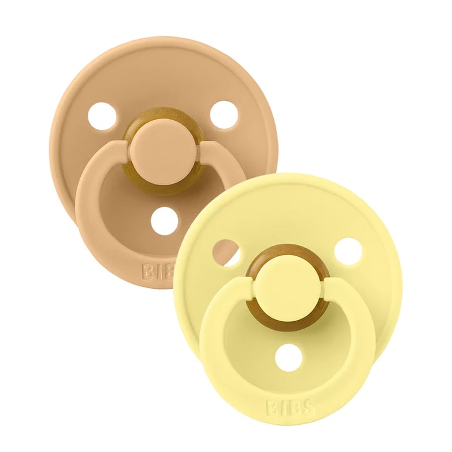 BIBS Colour Sand/Sunshine Size 1 2pk