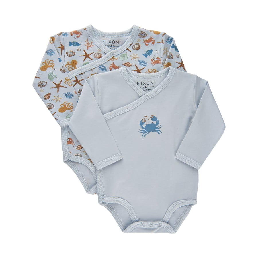 Fixoni wrap samf l/e Baby blue 2pk SS21