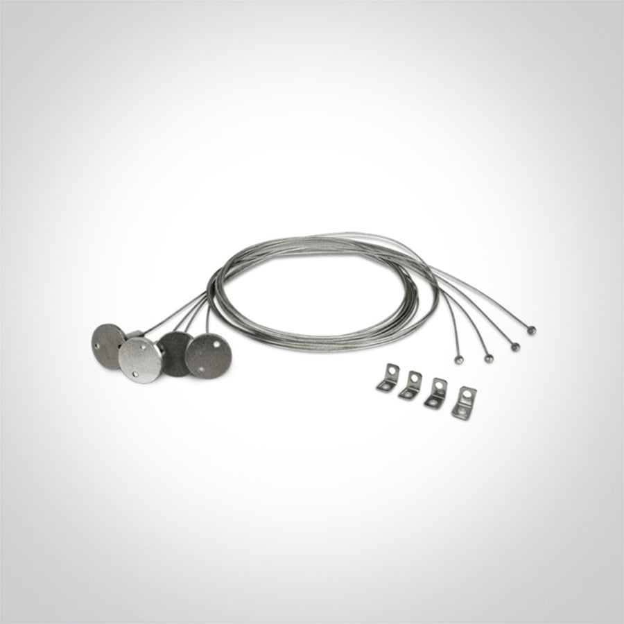 Suspension kit for led panels