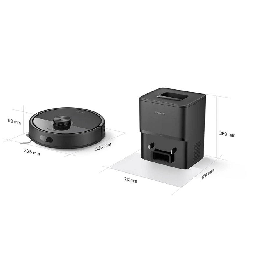 Roborock Q7 TF+ ryksuguvélmenni með ryktæmingarstöð