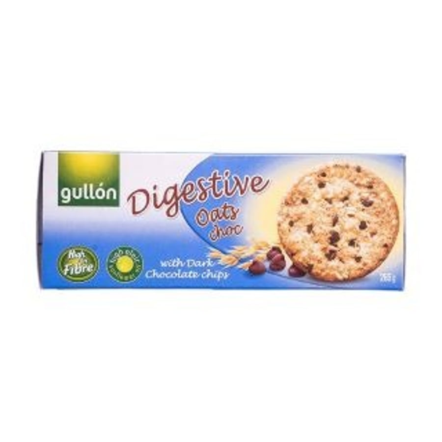 Gullón Digestive-kex með höfrum og súkkulaði 265 g