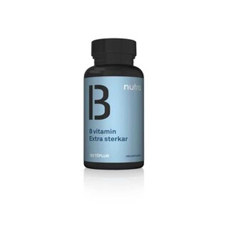 Nutra B-Vítamín Extra Sterkar 180 stk.