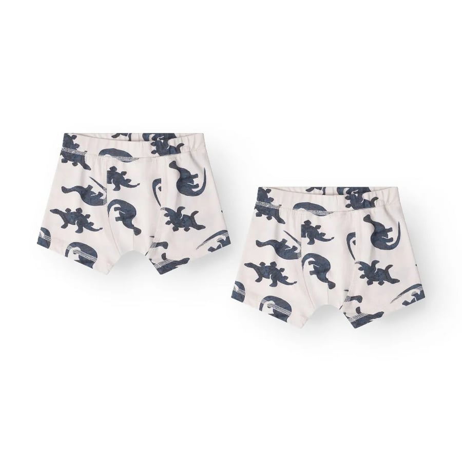 Ebbe boxernærbuxur 2-pack – Mono dino