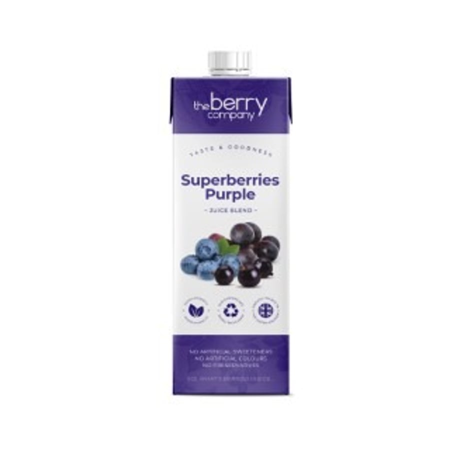 The Berry Company Superberja blá safablanda 1 l