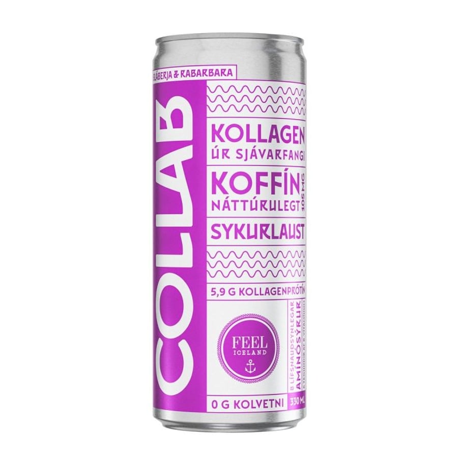 Collab Bláberja og Rabarbara