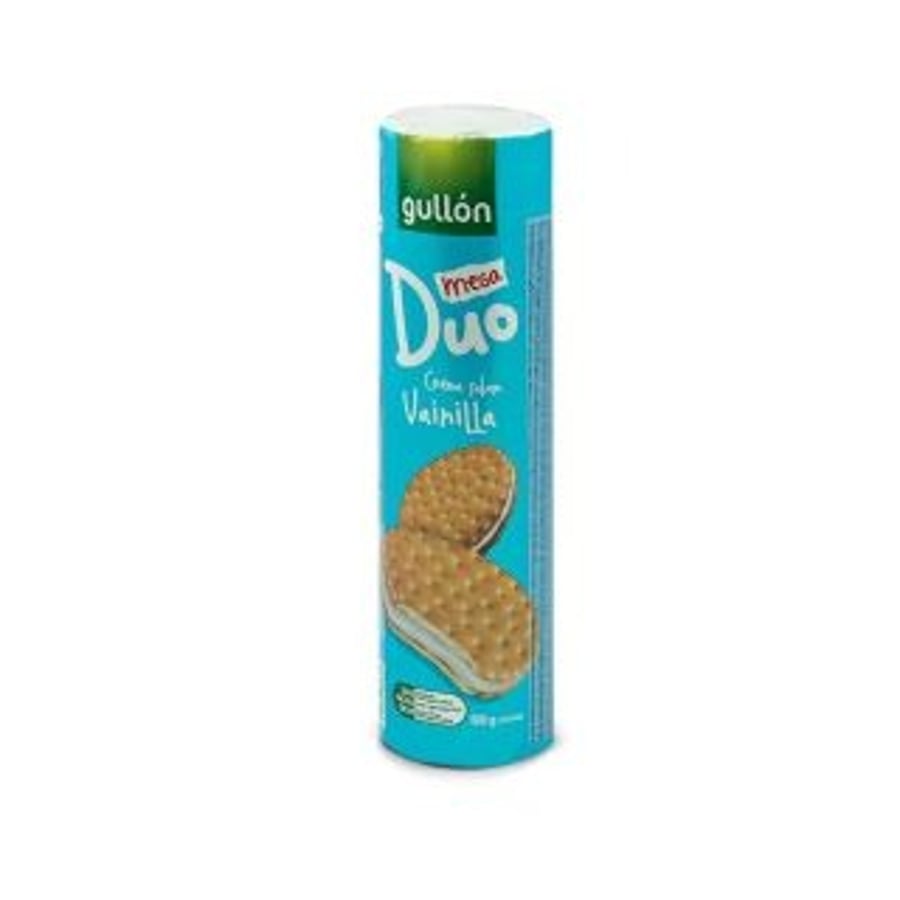 Gullón Mega Duo kex með vanillu 500 g