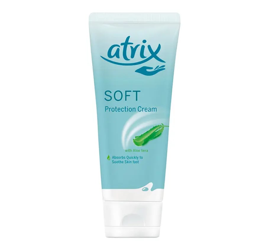 Atrix Soft Protection Cream Aloe Vera handáburður 100 ml