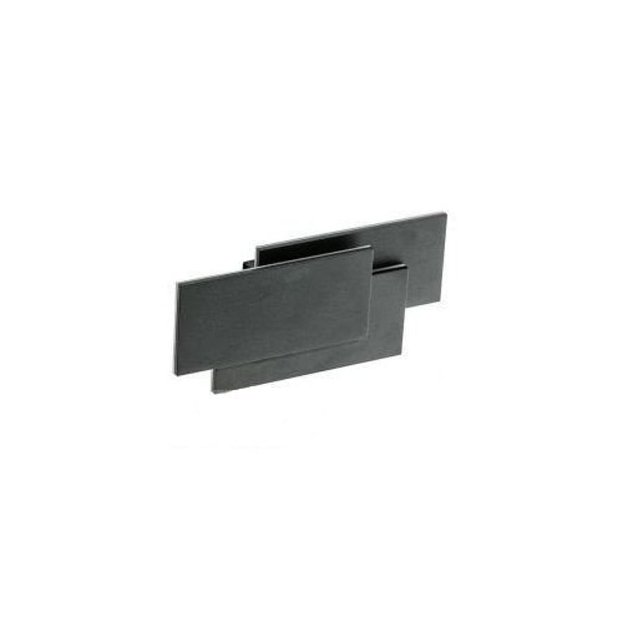 Clover Square LED Wall Black
