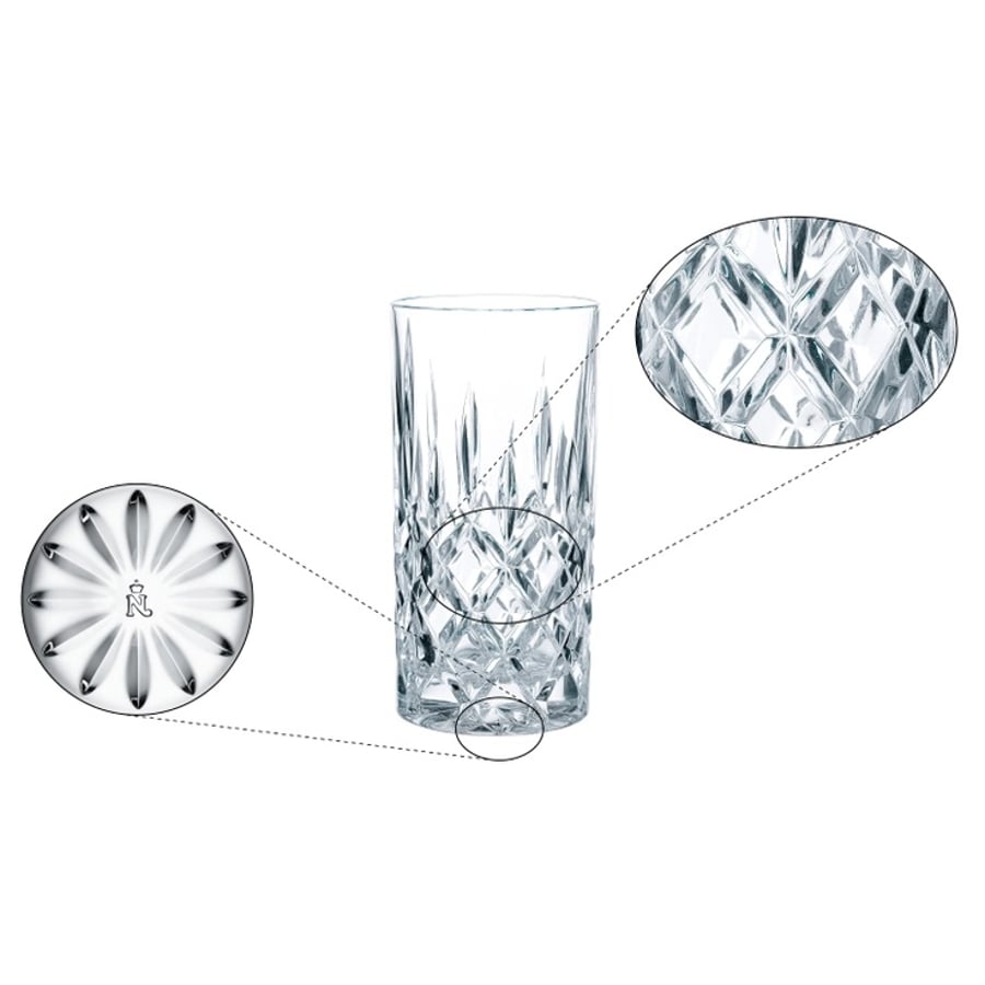 Nachtmann Noblesse long drink glös - 4 stk.