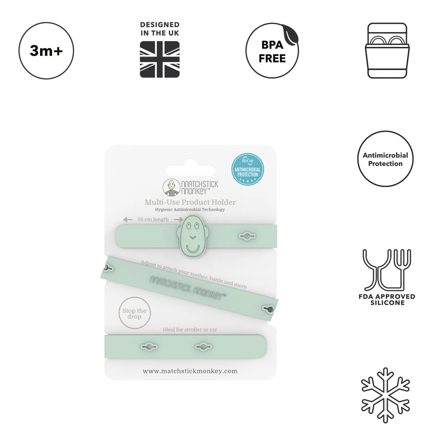 Product holder mint green