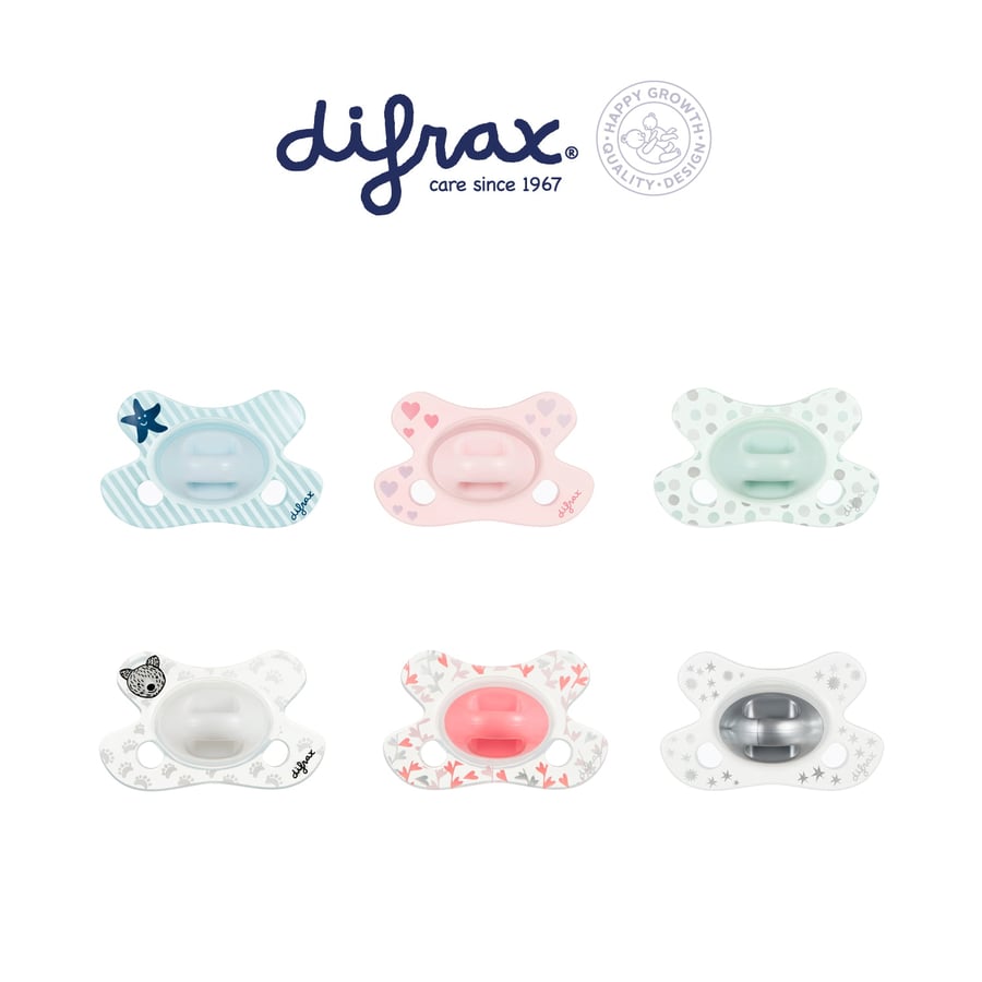 Difrax Snuð natural -2/2mán